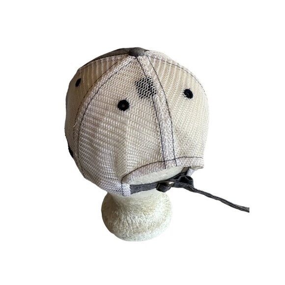 Legacy Marco Island Anchor Baseball Cap Adjustable Fit Grey & White Mesh Back - Picture 6 of 9